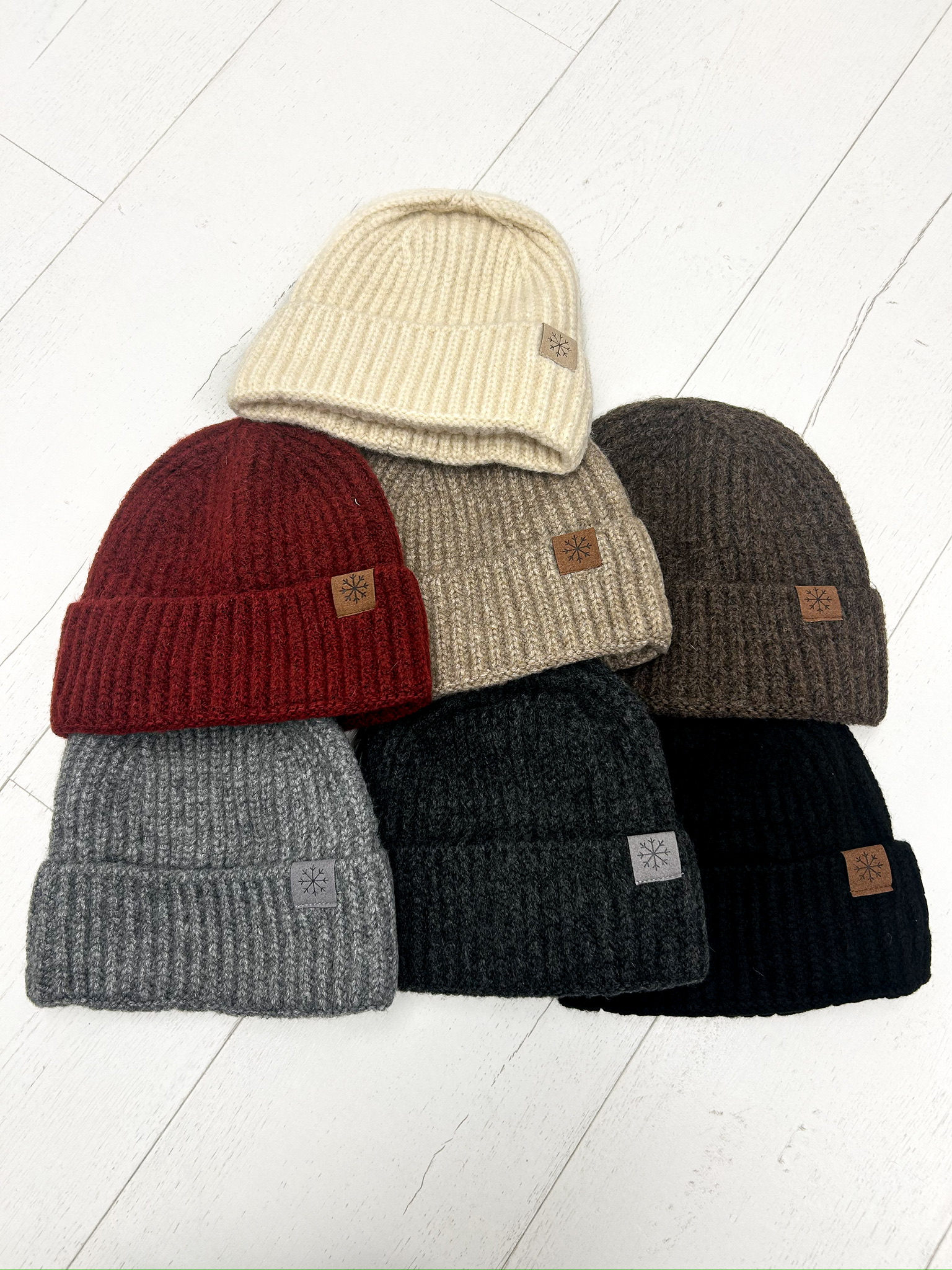 Bonnet Doublé en maille côtelée – Chaleur & confort d’hiver – Image 3