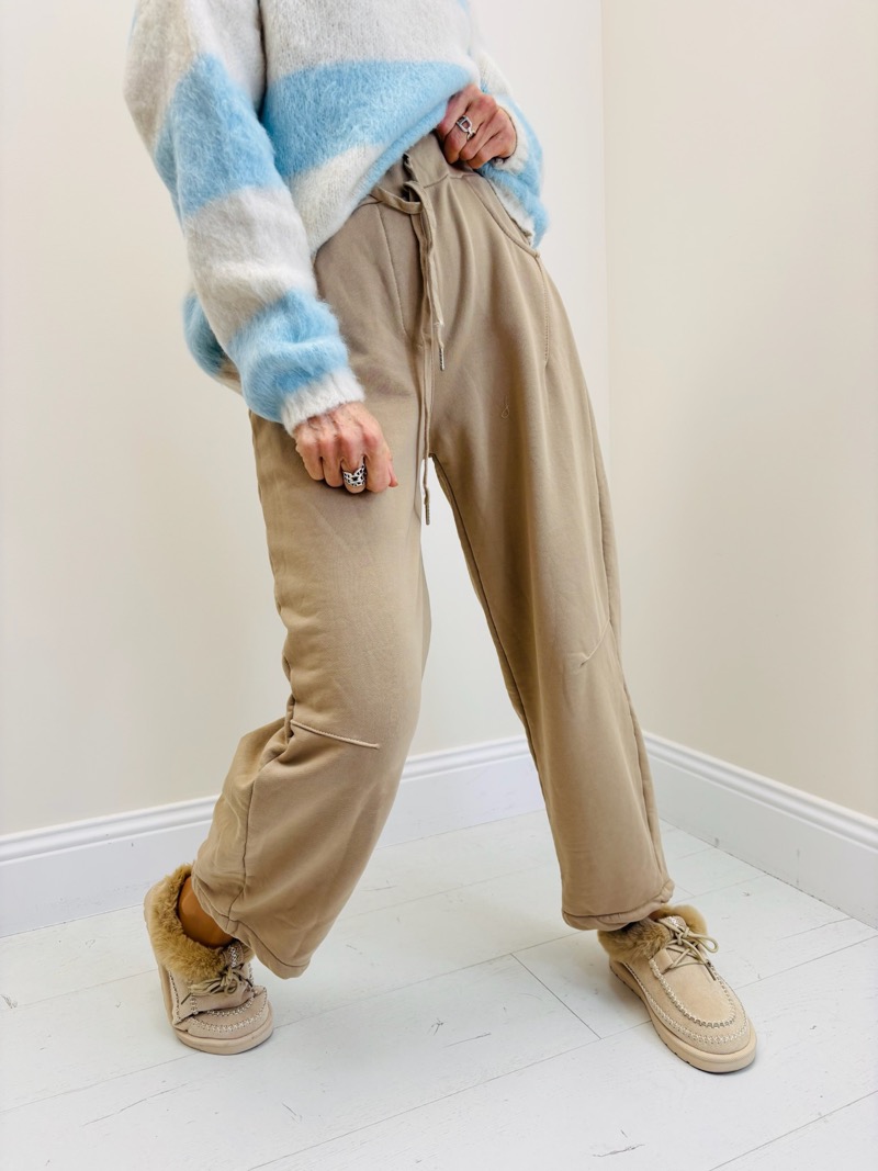 Pantalon Jogg Coupe Barrel En Coton – Image 5