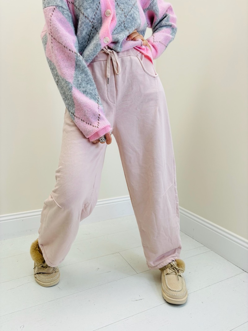 Pantalon Jogg Coupe Barrel En Coton – Image 7