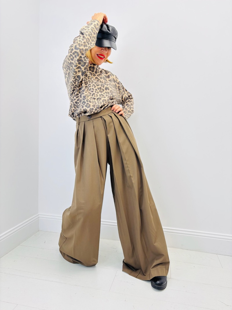 Pantalon Large à Pinces – Volume Extra & Élégance Moderne – Image 3