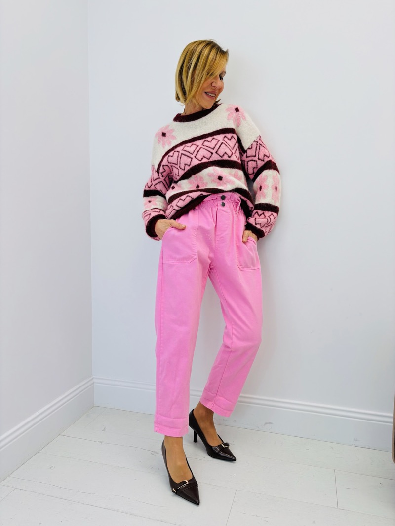 Pantalon Carotte Taille Haute – Élégance Décontractée au Quotidien – Image 5