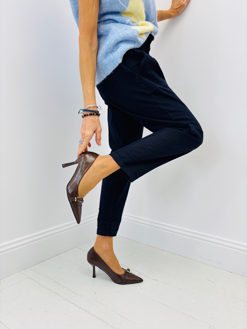 Pantalon Carotte Taille Haute – Élégance Décontractée au Quotidien – Image 9