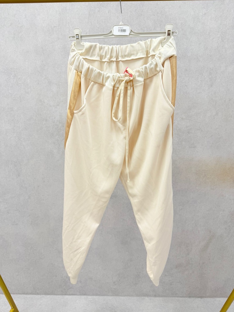 Pantalon Jogging Grande Taille Chic & Confort – Détails Satinés Élégants – Image 6